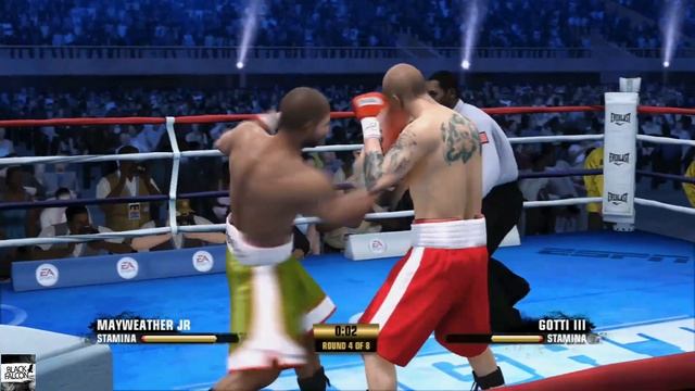 Флойд Мейвезер против Джона Готти третьего БОЙ В FIGHT NIGHT CHAMPION смотреть онлайн