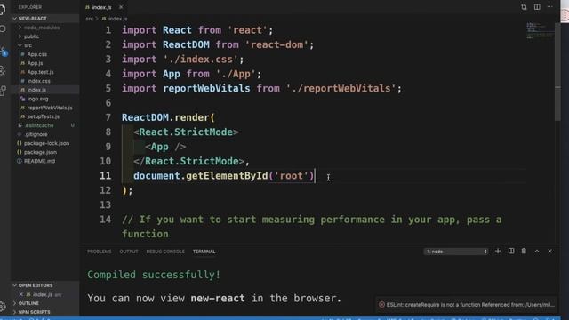 Learn React  || React Js Introduction || React tutorial and set up
