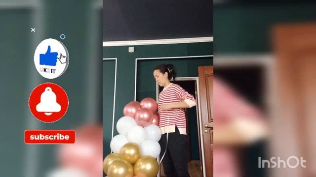 ??ОФОРМЛЕНИЯ ШАРАМИ | ФОТОЗОНА ҮЙРЕНУ #воздушный ШАРЫ смотреть онлайн