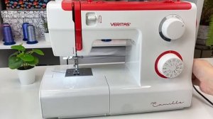 VERITAS Camille.  Намотка шпульки и заправка нижней нити