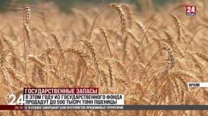 В этом году из государственного фонда продадут до 500 тысяч тонн пшеницы