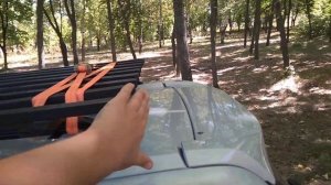 Самодельный багажник на крышу автомобиля.