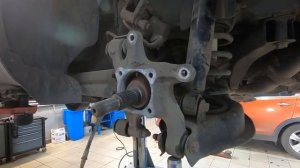 Замена ступичных подшипников на автомобиле Chevrolet Captiva