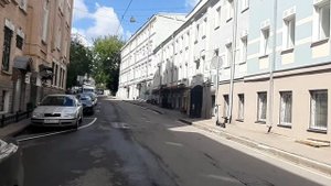 Москва. Прогулка по 1-ому Колобовскому переулку