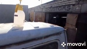 Начинаем переваривать крышу на Газели