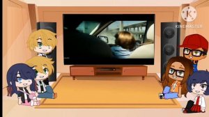 MLB/Miraculous Ladybug react to Transformers 2007 Optimus Prime vs Bonecrusher/Frenzy vs humans