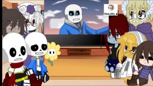 UNDERTALE reacts to Glichtale AMV