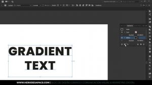 Como aplicar Degradado a un Texto editable en Illustrator | Tutorial