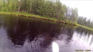 Карелия за полярным кругом!Энгозеро!Щучий жор!И язи!На байдарках по протокам!