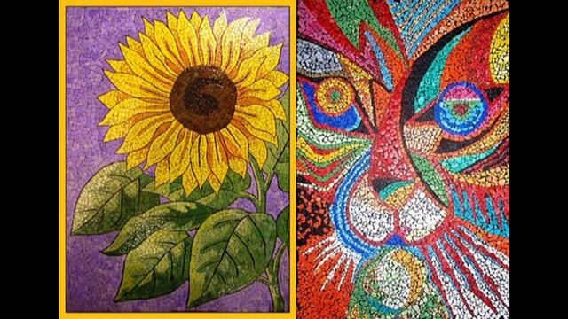 Картины из яичнoй скорлупы. Eggshell pictures смотреть онлайн