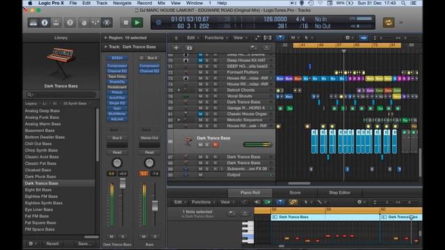 Logic Pro X DJ Marc House Lamont – Edgware Road ~ UK House STUDIO SESSION смотреть онлайн