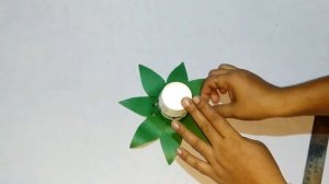 DIY Lotous flower with paper cup for ganesh decoration ideas/diy paper craft idea/Art Gallery