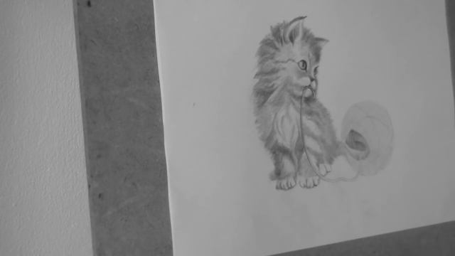 HOW TO DRAW A KITTEN - SPEED DRAWING