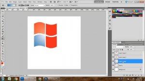 HOW TO MAKE WINDOW lOGO  IN PHOTOSHOP CS5