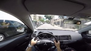 Mitsubishi Lancer 2.0 CVT Test Drive Onboard POV GoPro + Comentários