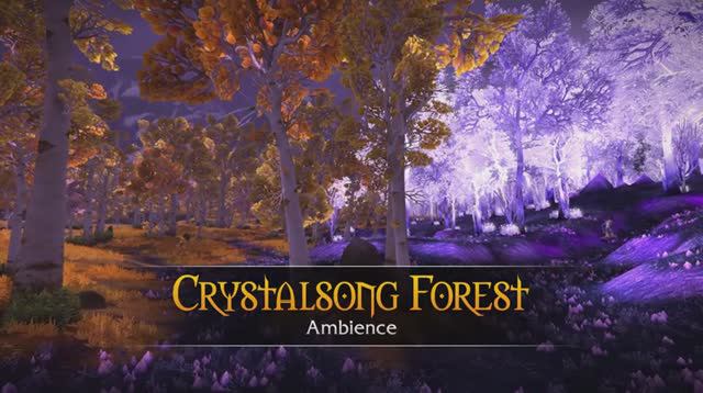 Crystalsong Forest - Music & Ambience - World of Warcraft смотреть онлайн