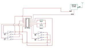 DIY 315 MHz ASK RF remote control MC145026 - MC145027