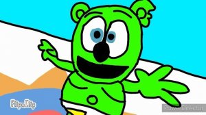 Gummy bear Flipaclip HD Song portuguese eu vou pra caninade