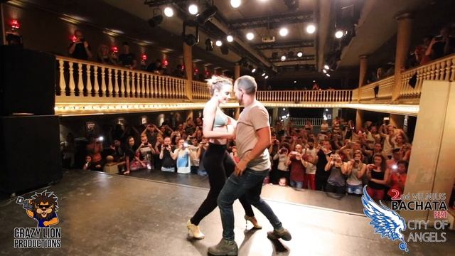 Korke & Sara [ Romeo Santos - Carmín ] @ 2nd Vilnius Bachata Fest смотреть онлайн