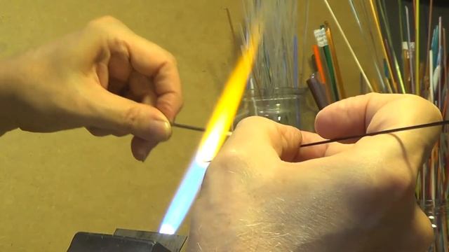 #Lampwork/Glass Bead Making Video Tutorial - Spacer Beads & 4-Corner Beads - 1st Person Perspective смотреть онлайн