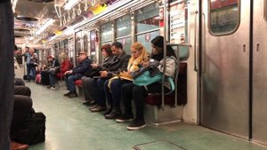 Subte Línea B - Mitsubishi Eidan 500/Метровагоны Mitsubishi на линии B метро Буэнос-Айреса