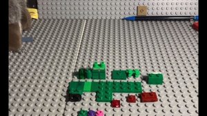 Lego Minecraft dungeons whisper stop motion and tutorial