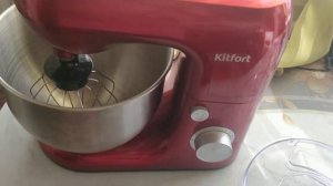 Планетарный миксер Kitfort KT-3018-1. Мама купила такой же. Короткий обзор. #kitfort  # китфорт