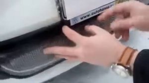 Защитная решетка радиатора Volkswagen Polo 2010-2015 инструкция по установке