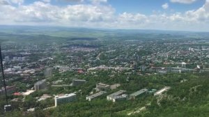 Гора Машук. Место дуэли Лермонтова. Озеро Провал.
