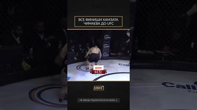 Все финиши Хамзата Чимаева до UFC смотреть онлайн
