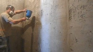 Самодельный хоппер ковш для точечного нанесения раствора