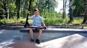 обзор на самокат теч тим стрит мама.