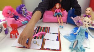 Детский сад Капуки Кануки - Куклы: играем в парикмахерскую