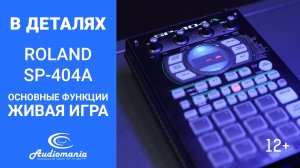 Roland SP-404A. Демонстрация основных возможностей и живая игра битмейкера Moskvin'а