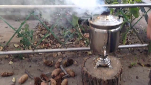 Как растопить самовар. Самый вкусный чай.