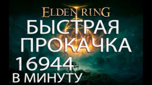 Быстрая прокачка Elden Ring, быстрый фарм Elden Ring