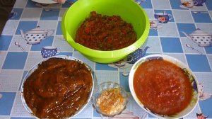 АДЖИКА ОСТРАЯ  СО СЛИВАМИ/ ПРОСТОЙ  РЕЦЕПТ