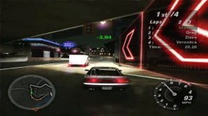 Need For Speed Underground 2 Career Race 4, NSF UG 2 C R4 Game play MadPro