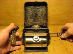 Примус Туристический  ПТ-1 Серебристый Изумруд