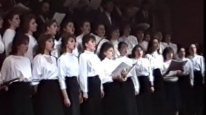 Смешанный хор КМУ (1990-егг.), дирижер Н.А.Мироненко