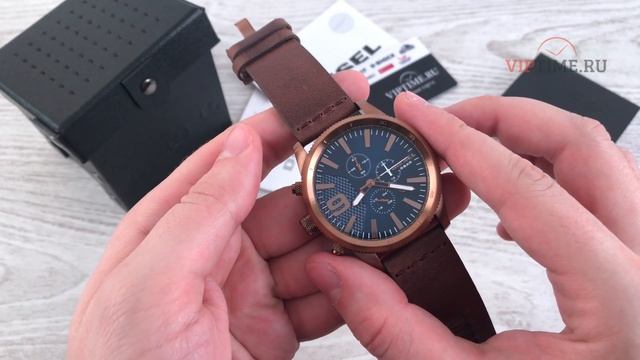 Diesel DZ4455 обзор наручных часов от магазина Viptime.ru смотреть онлайн