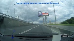 Ребёнок за рулём и погоня.