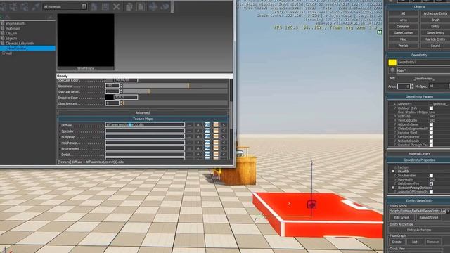 Создание анимированной текстуры в CryEngine SDK