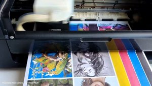 Epson l110 цветная печать