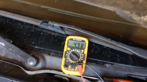 Установка угла опережения впрыска топлива дизеля мультиметром