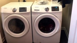 Front-Load HE Samsung washer & dryer HONEST EXPERIENCE