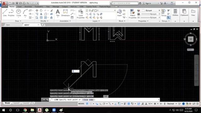 HOW TO DRAW ALPHABETS DESIGNS WITH MEASUREMENTS | AUTOCAD | 2 D DESIGNS. смотреть онлайн