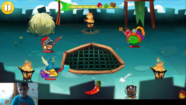 ИГРАЕМ в Angry birds Epic #1 Let's play Angry birds Epic смотреть онлайн