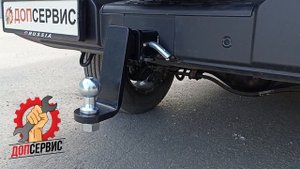 Фаркоп на Tank 300, легкосъемный шар под квадрат