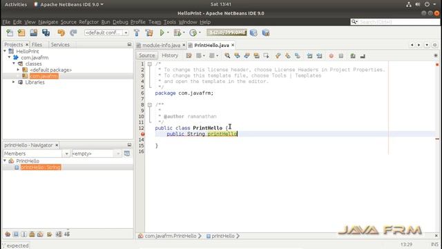 Apache NetBeans IDE 9.0 Installation on Ubuntu 18.04 LTS and Modular Programming using JDK 9 and 10 смотреть онлайн